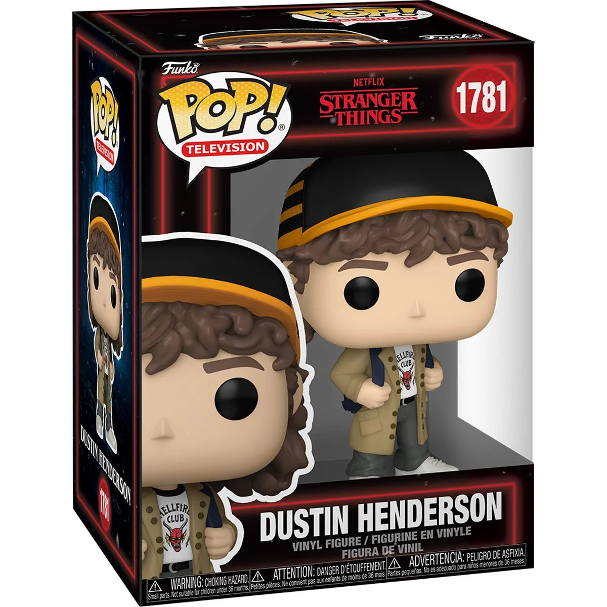 Funko Pop! Television: Stranger Things (Season 5) - Dustin Henderson 1781