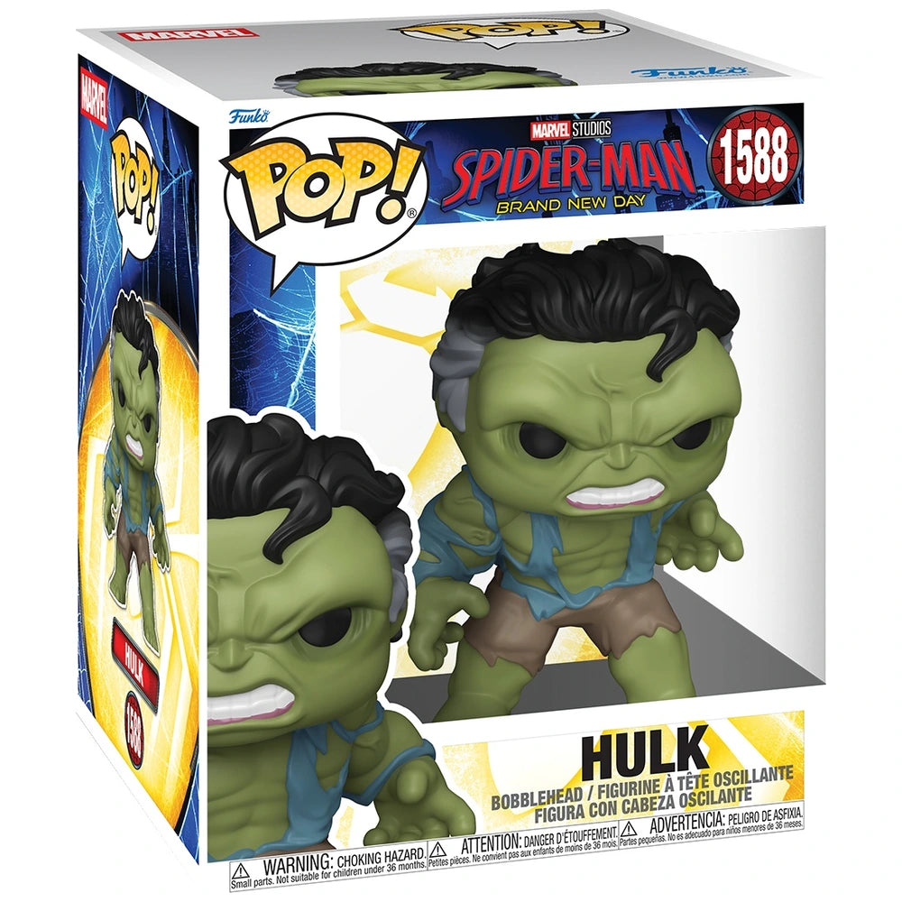 Funko Pop! Marvel Studios: Spider-Man Brand New Day - Hulk 1588 (Deluxe)