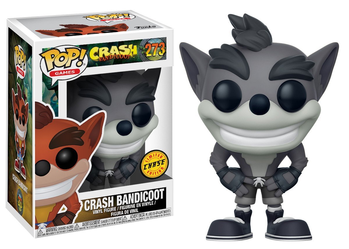 Funko Pop! Games: Crash Bandicoot - Crash Bandicoot 273 (CHASE) (Vaulted)