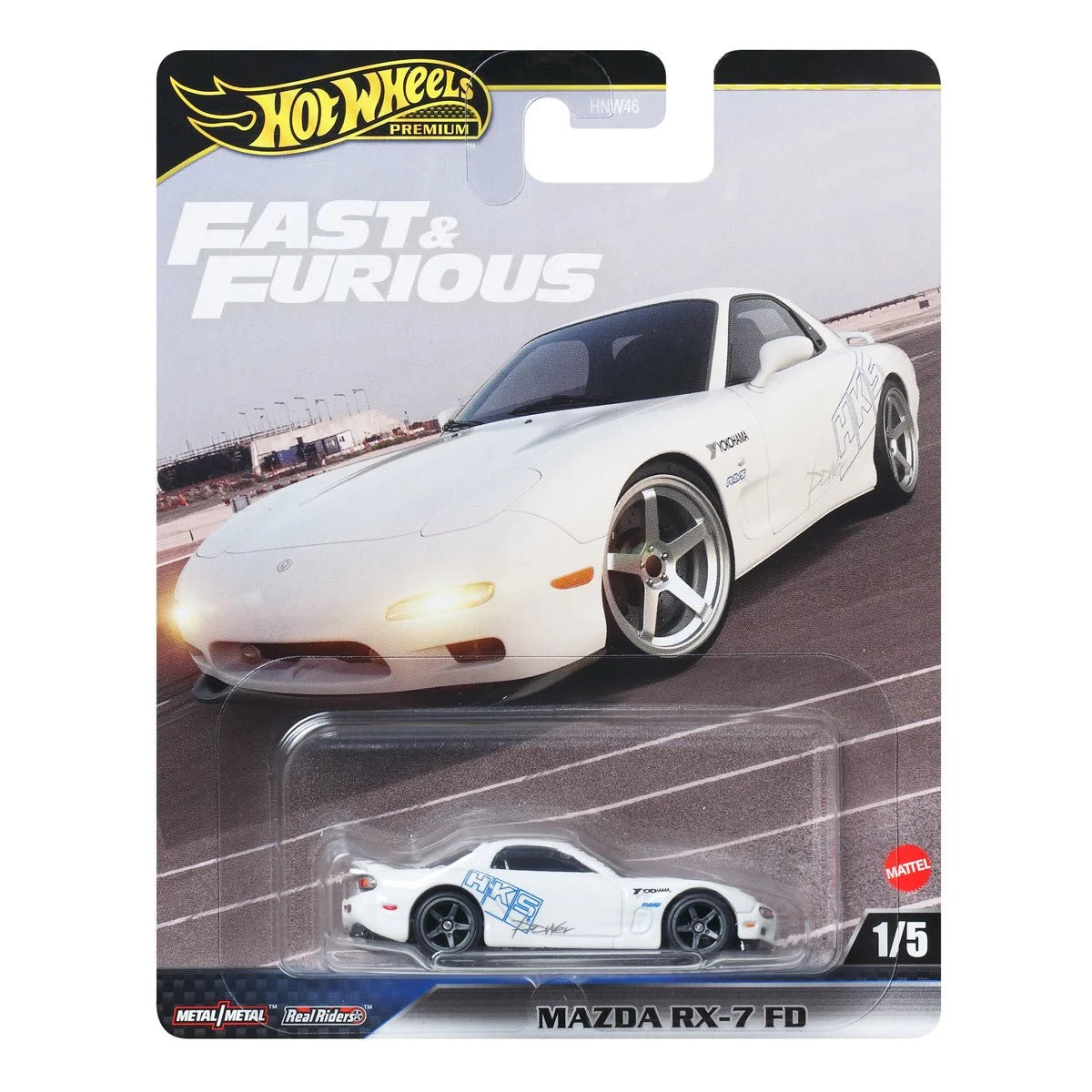 Hot Wheels: Premium | Fast and Furious - Mazda RX-7 1/5