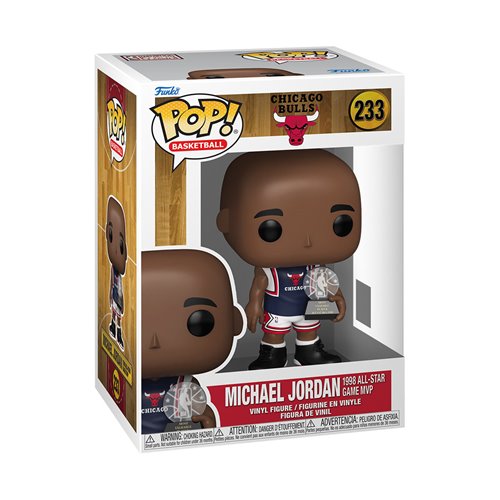 Funko Pop! Basketball | NBA: Bulls - Michael Jordan 1998 All-Star Game MVP 233