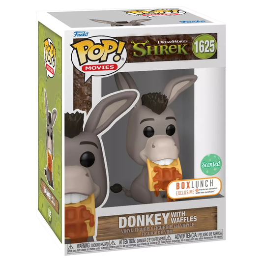 Funko Pop! Movies: DreamWork's 30th Anniversary | Shrek - Donkey 1625 - (Scented) BoxLunch Exclusive