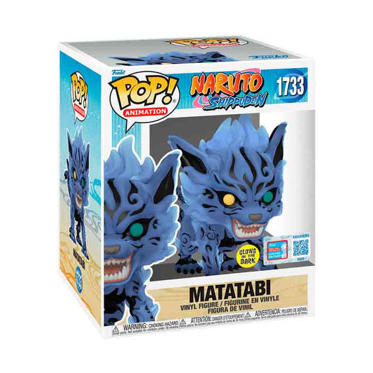 Funko Pop! Anime: Naruto Shippuden - Matatabi 1733 - (Glows) Fall Convention 2024 - Limited Edition - 6 "