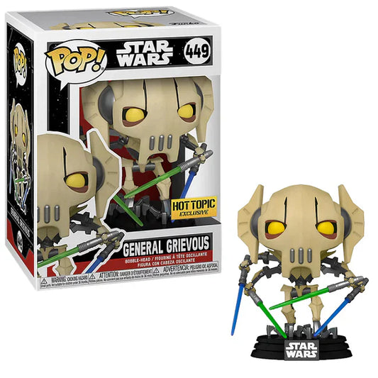 Funko Pop! Star wars - General Grievous 449 - Hot Topic Exclusive