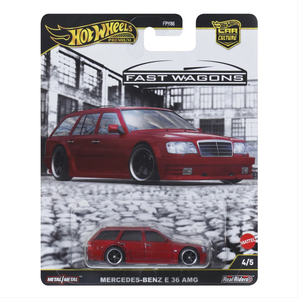 Hot Wheels: Premium | POP Culture: Fast Wagons - Mercedes-Benz E 36 AMG