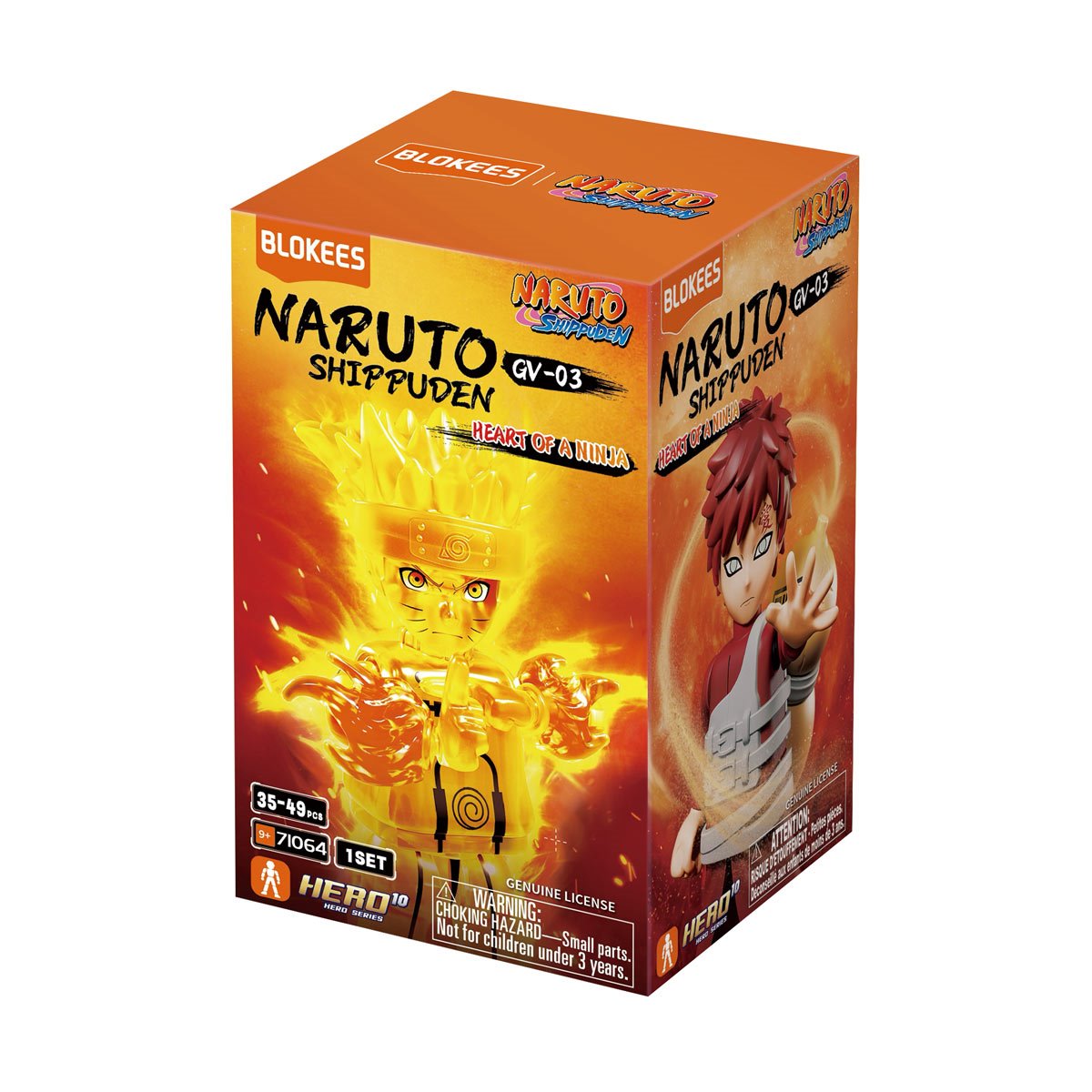 Blokees: Naruto Heart of a Ninja Galaxy Version 3 Blind Box (Caja Misteriosa x 1 unidad)
