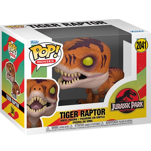 Funko Pop! Movies: Jurassic Park - Tiger Raptor 2041
