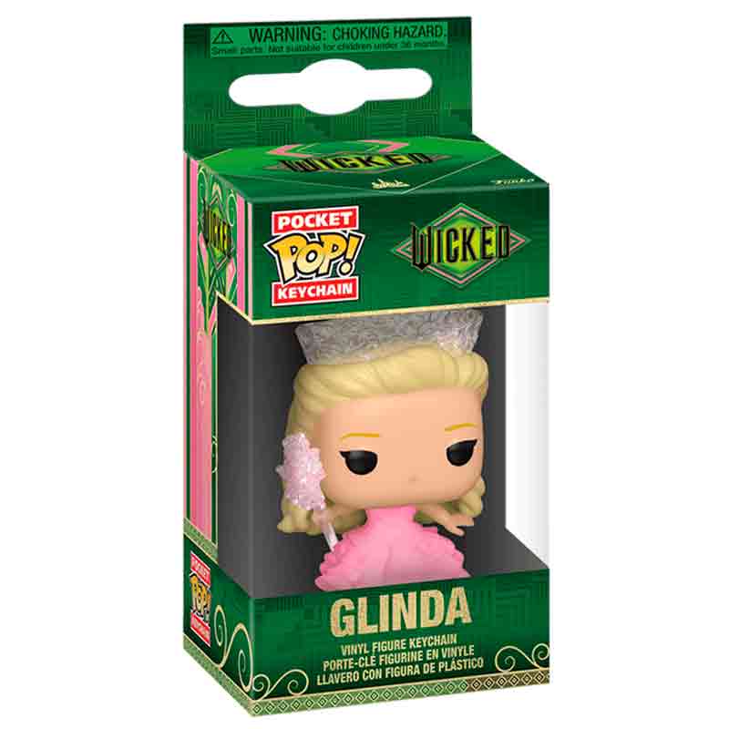 Funko Keychain! Movies: Wicked - Glinda in Bubble Gown