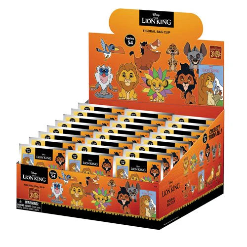 Monogram: Figural Bag Clip - Disney - The Lion King 30 Aniversario (Blind Bag) (1 unidad)