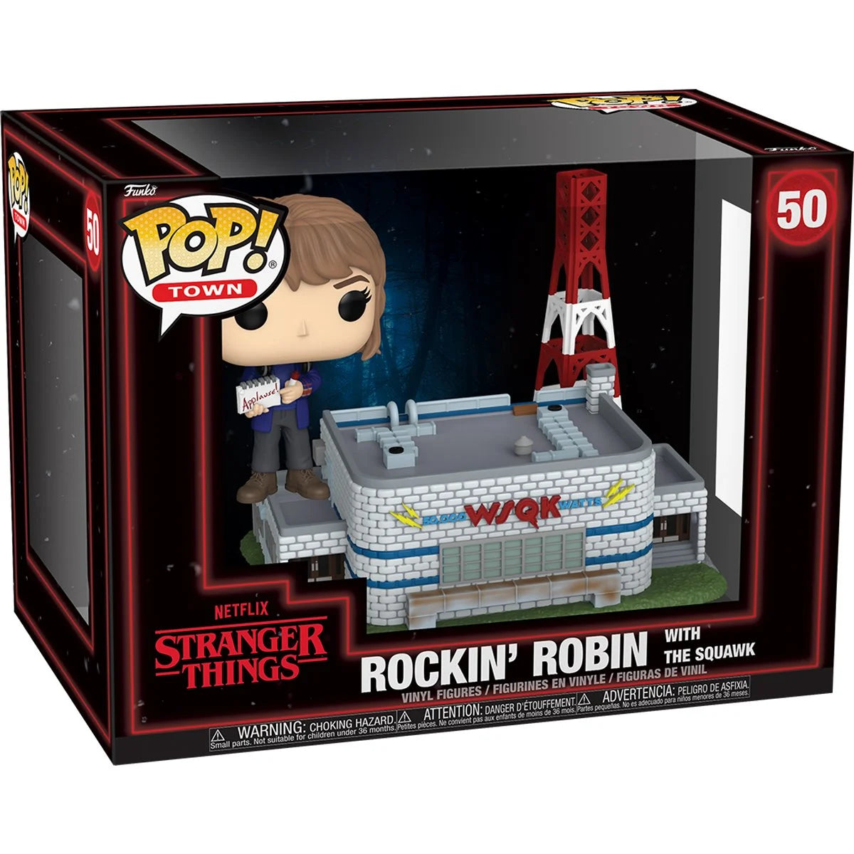 Funko Pop! Television: Stranger Things (Season 5) - Rockin' Robin with the Squawk 50 (TOWN)