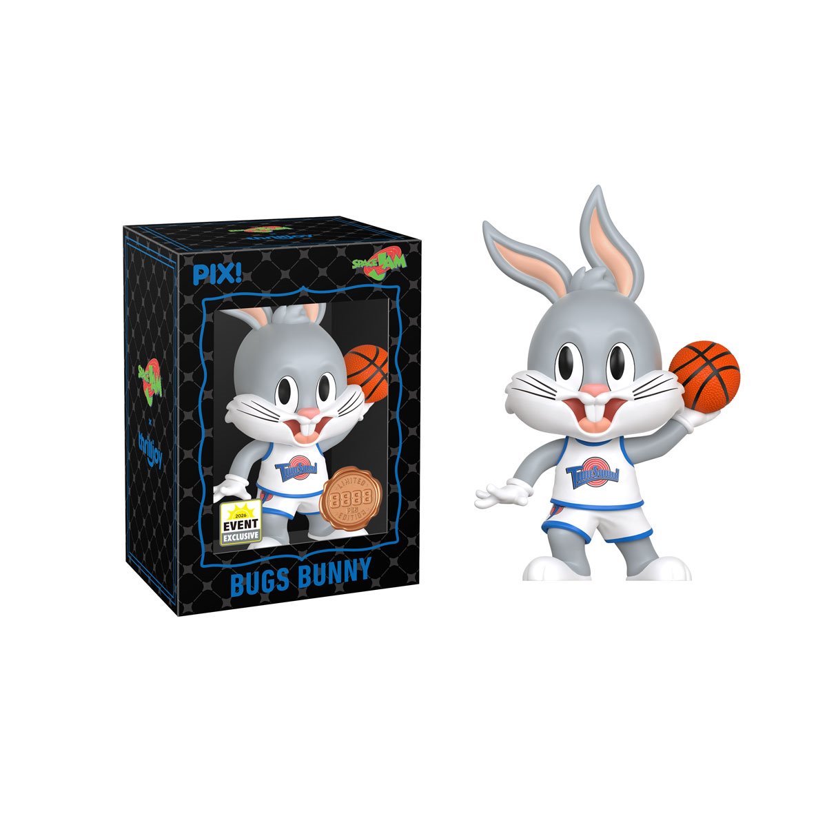 ThrillJoy Pix! Space Jam - Bugs Bunny (Modelo aleatorio) - 2026 Convention Exclusive