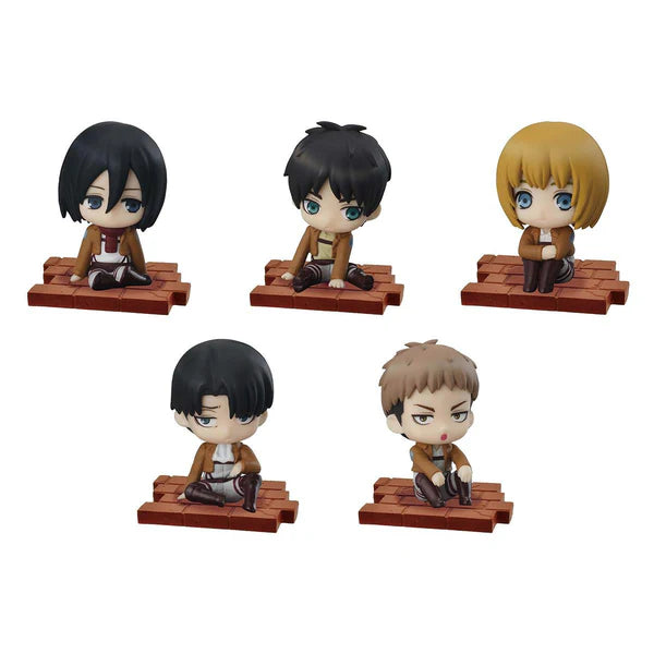 Bandai: Gashapon - Attack on Titan - Suwarasetai (x unidad)