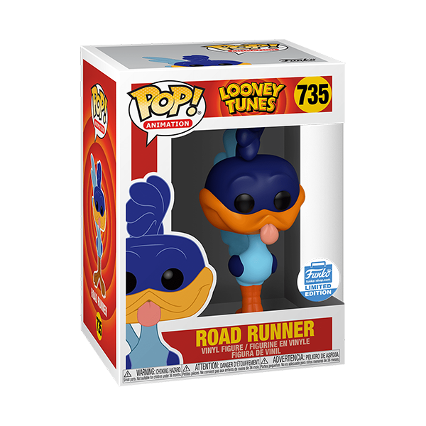 Funko Pop! Animados: Looney Tunes - Road Runner 735 - FunkoShop (Vaulted)