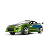 Jada: Die-Cast Metal Vehicle | Fast and Furious 25th Anniversary - Brian's Mitsubishi Eclipse - Escala 1:24