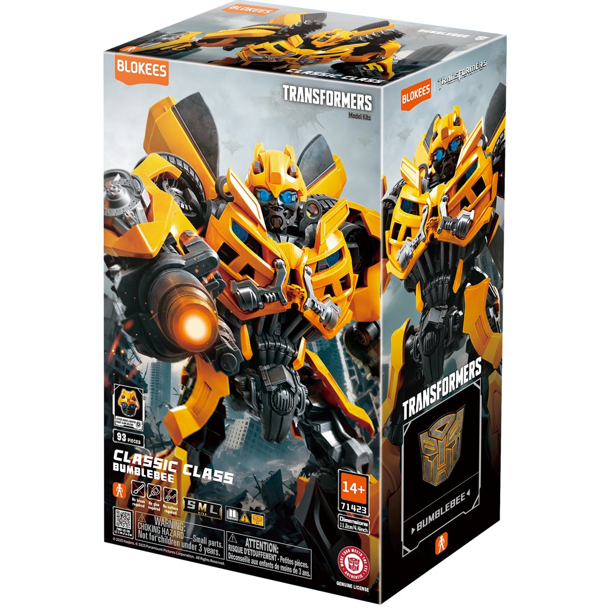 Blokees: Transformers - Classic Class Dark of the Moon - Bumblebee CC23 (Model Kit)