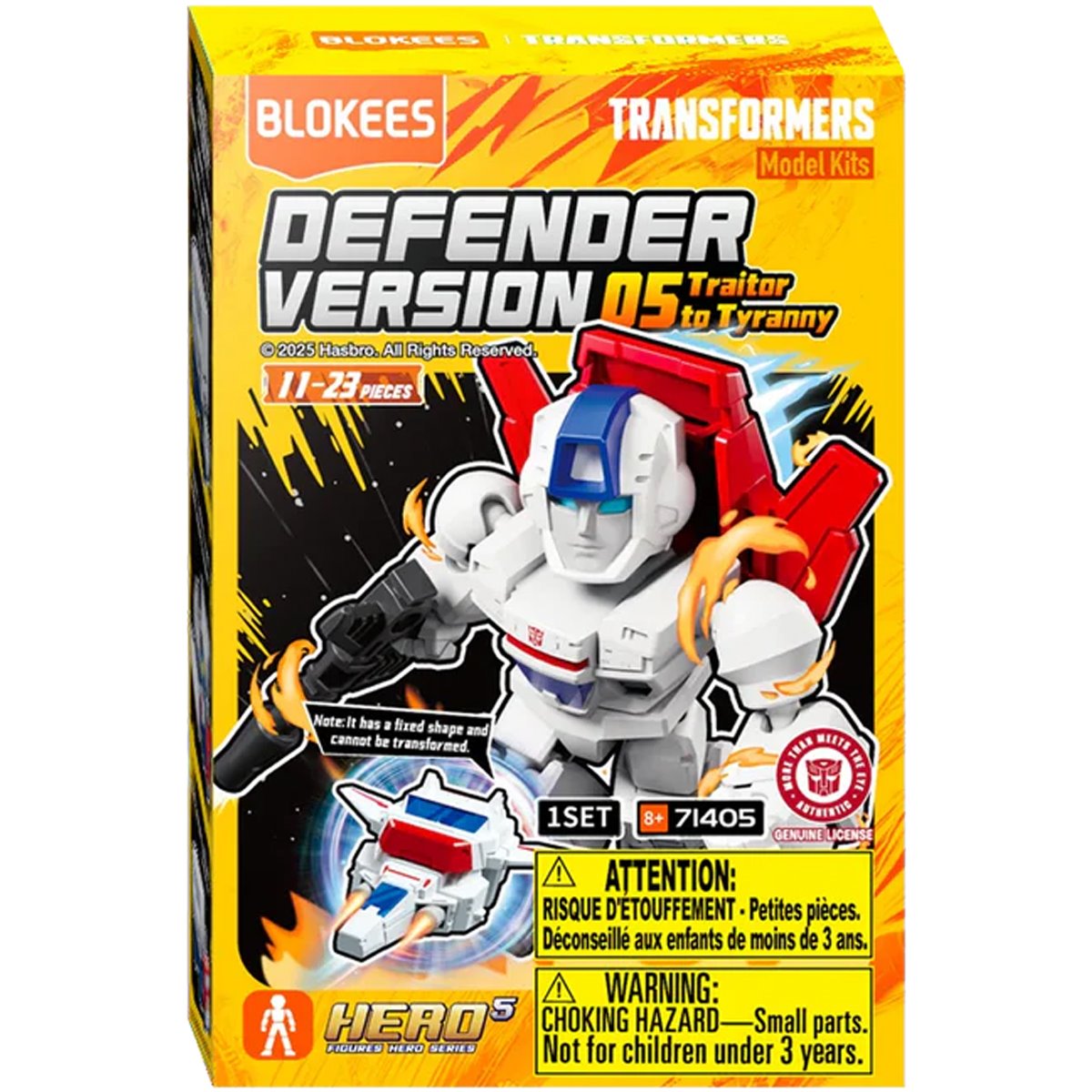 Blokees: Transformers Galaxy Version - Roll Out - Blind Box (Caja Misteriosa x 1 unidad)