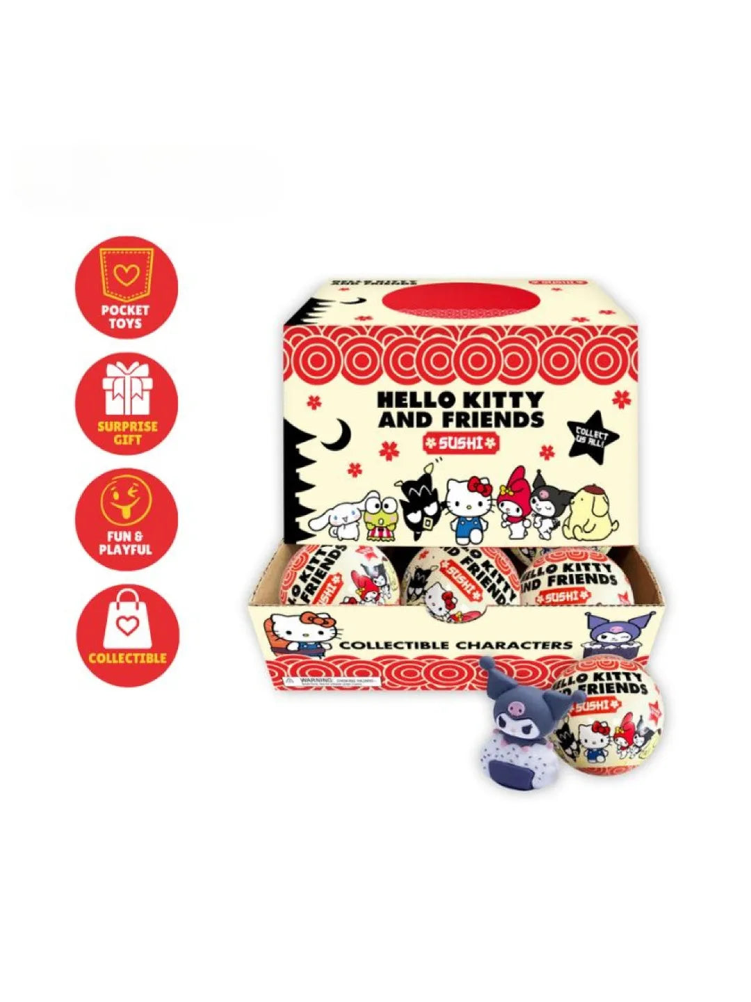 Capsule Hello Kitty & Friends Sushi Coolthings