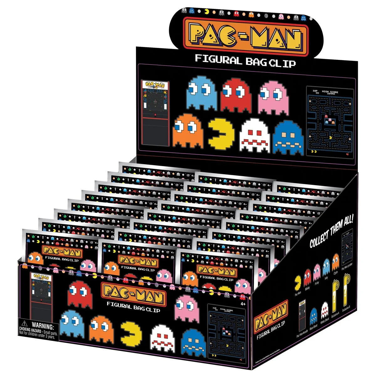 Monogram: Figural Bag Clip - Pac-Man (1 unidad)