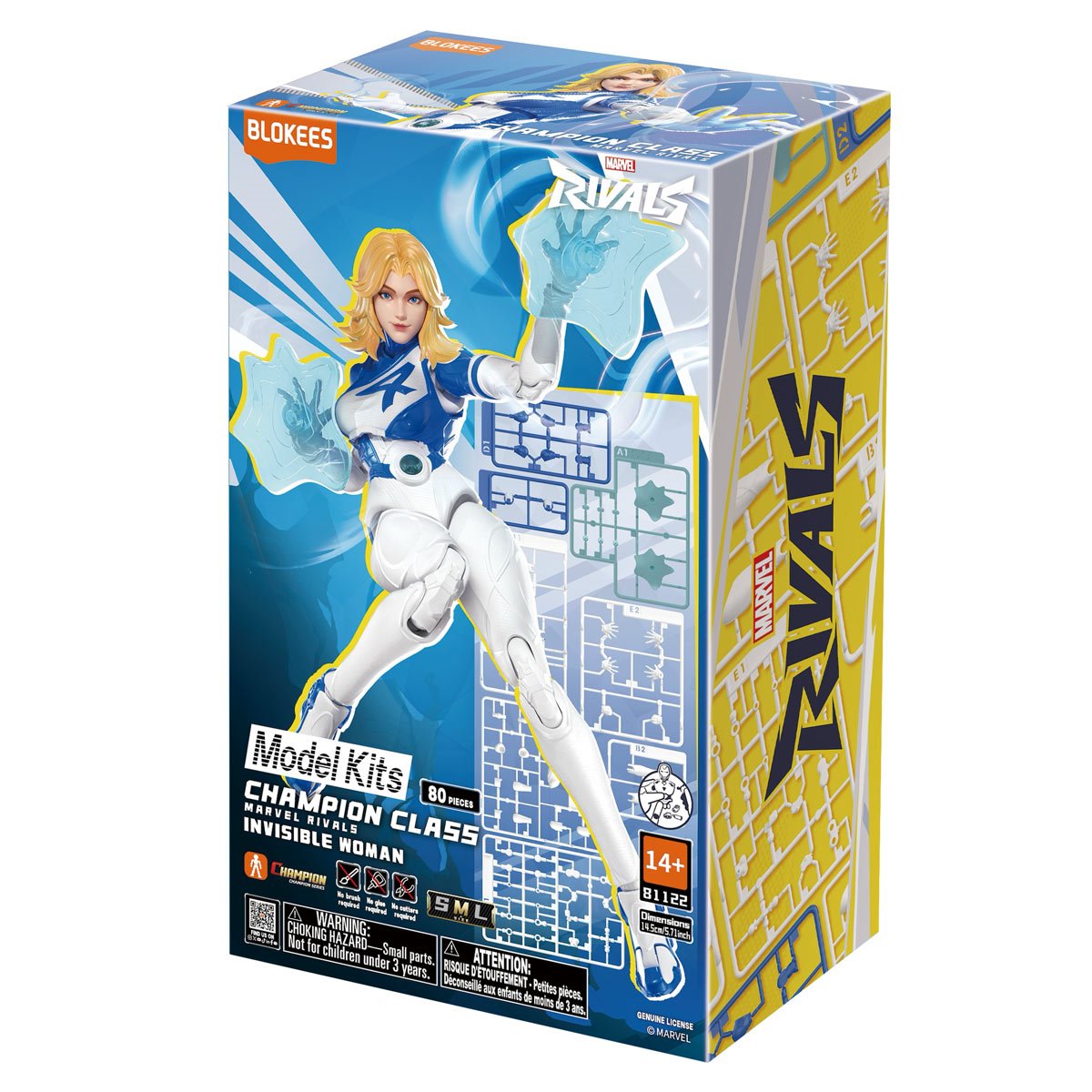 Blokees: Marvel Rivals Fantastic Four - Invisible Woman Champion Class (Model Kit)