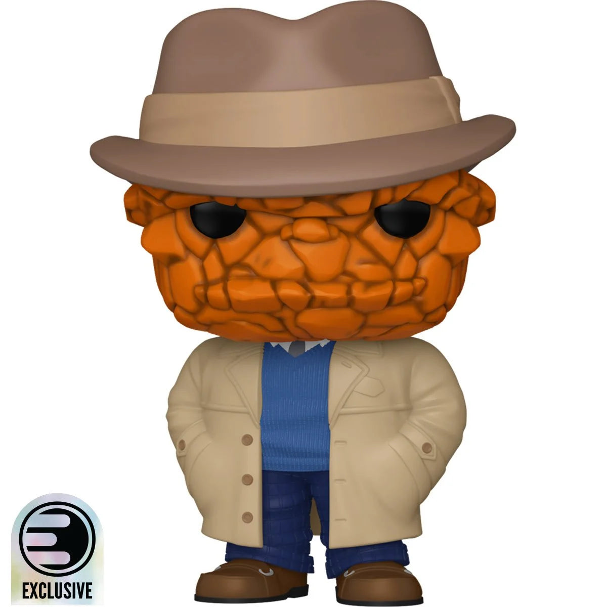 Funko Pop! Marvel: The Fantastic Four: First Steps - The Thing (Trench Coat) 1524 - Entertainment Earth Exclusive