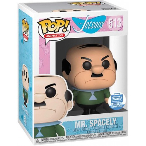 Funko Pop! Animados: The Jetsons (Los Supersonicos) - Mr. Spacely (Se�or Jupiter Espacial) 513 - Popcultcha Exclusive (Vaulted)