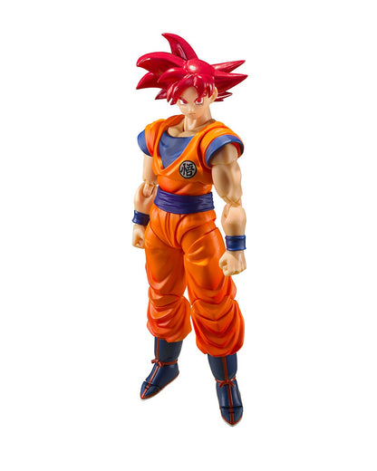 Bandai: S.H. FIguarts - Dragon Ball Super Super Saiyan God Son Goku Instilled with the Light of Righteous Hearts