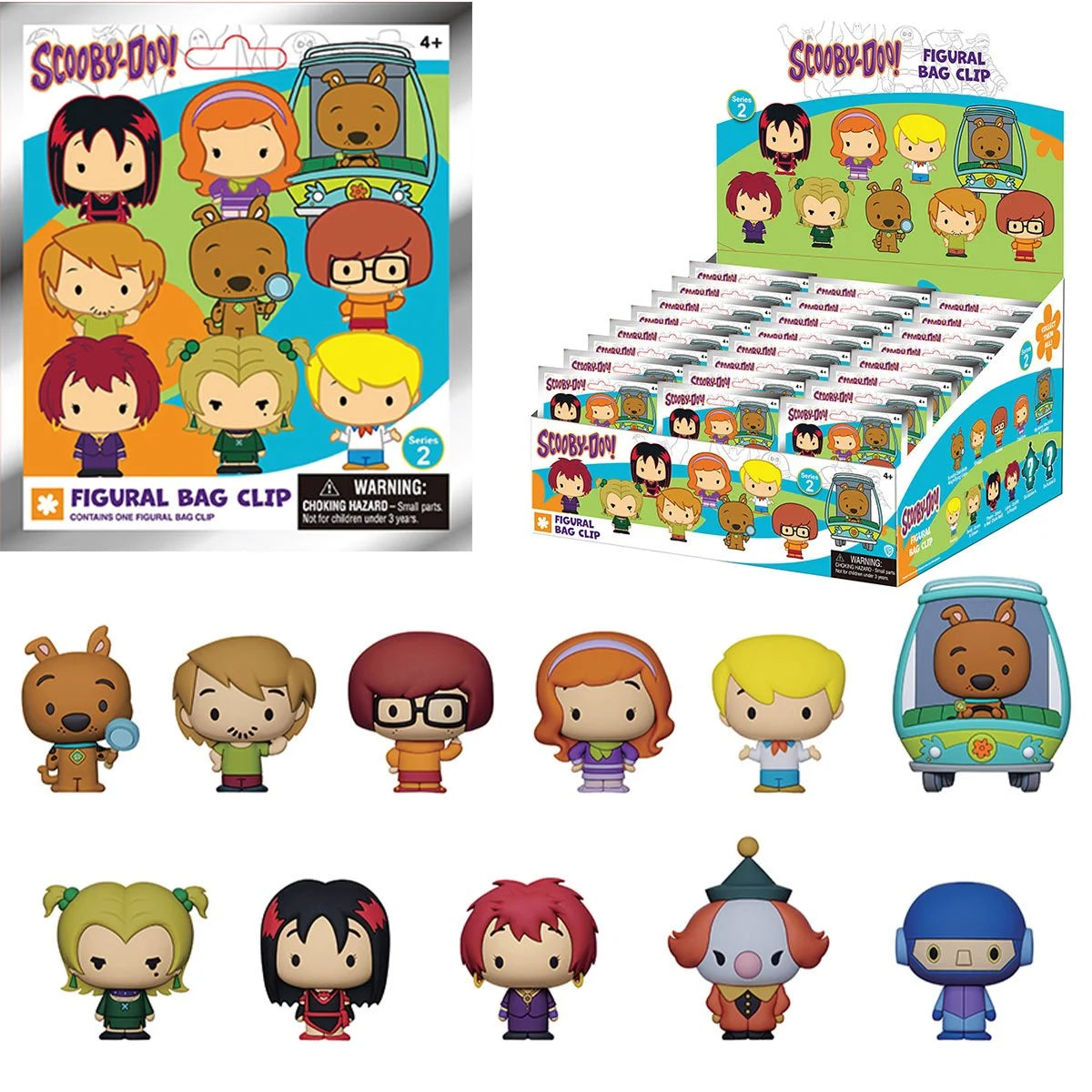 Monogram: Bag Clip | Scooby Doo - Series 2 (x 1 unidad) – Poptoons Culture