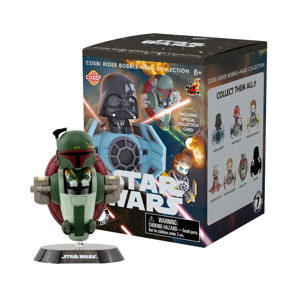 Hot Toys | Cosbi (Bobble Head) - Star Wars Rider Series (Blind-Box Mini-Figure) x unidad
