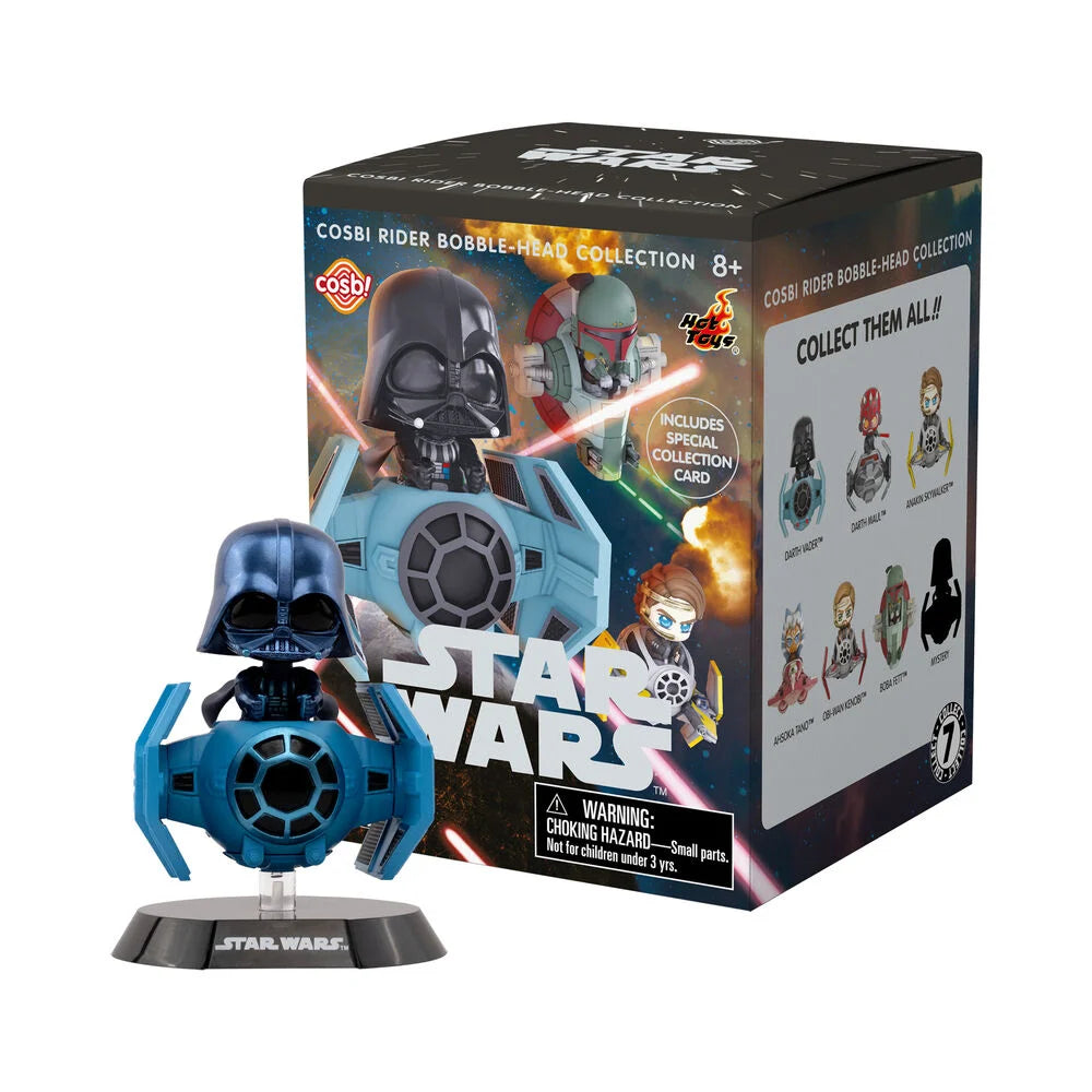 Hot Toys | Cosbi (Bobble Head) - Star Wars Rider Series (Blind-Box Mini-Figure) x unidad