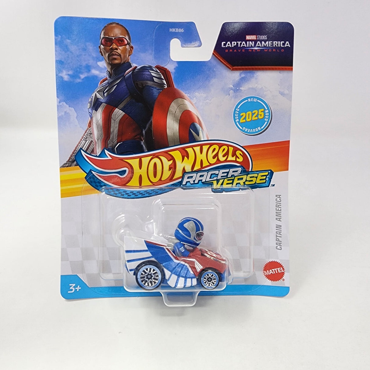 Hot Wheels: RacerVerse - Captain America (Sam Wilson)