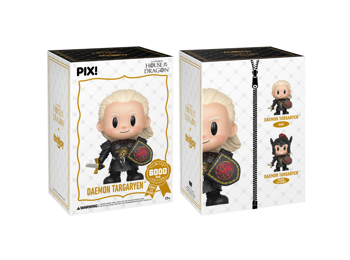 ThrillJoy Pix! House of the Dragon - Daemon Targaryen (Modelo Aleatorio)