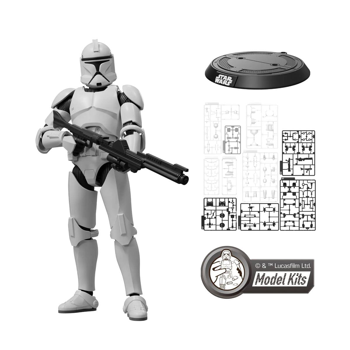 Blokees: Star Wars: Attack of the Clones - Clone Trooper Champion Class 07 (Model Kit)
