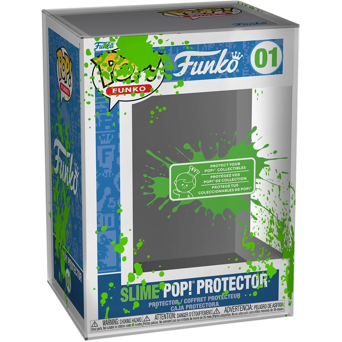 Funko Pop! Green Slime Splatter UV Hard Protector #01