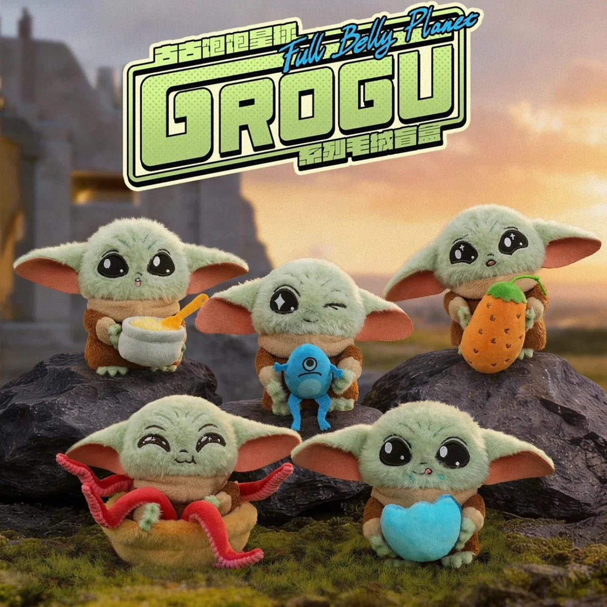 52 Toys: Star Wars The Mandalorian - Grogu Foodies - Blind Box (x unidad)