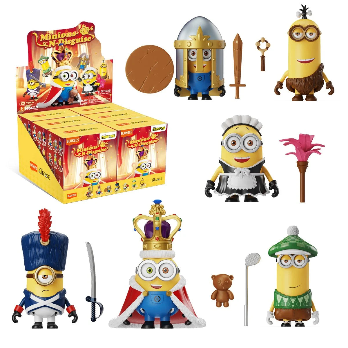 Blokees - Minions: Minions-N-Disguise Mokoo Caja Misteriosa x1