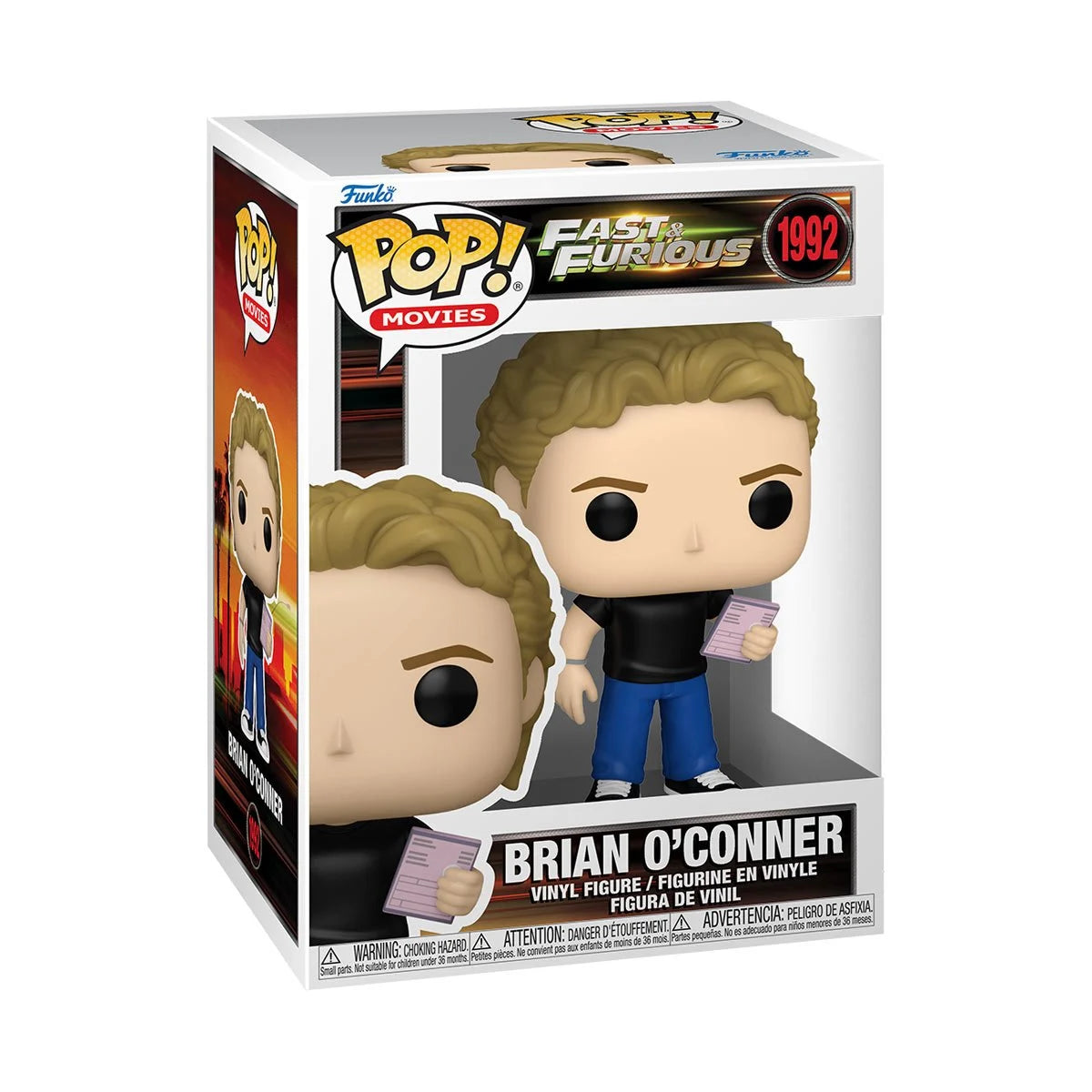 Funko Pop! Movies: Fast & Furious - Brian O'Conner 1992