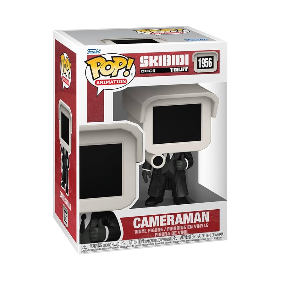 Funko Pop! Televisión: Skibidi Toilet - Cameraman 1956