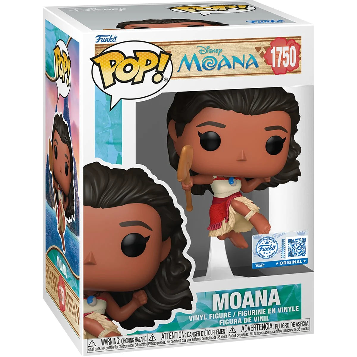 Funko Pop! Disney: Moana 2 - Moana (Leaping) 1750 - Specialty Series