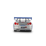 Jada: Die-Cast Metal Vehicle | Fast and Furious 25th Anniversary - Brian's Nissan Skyline GT-R - Escala 1:24