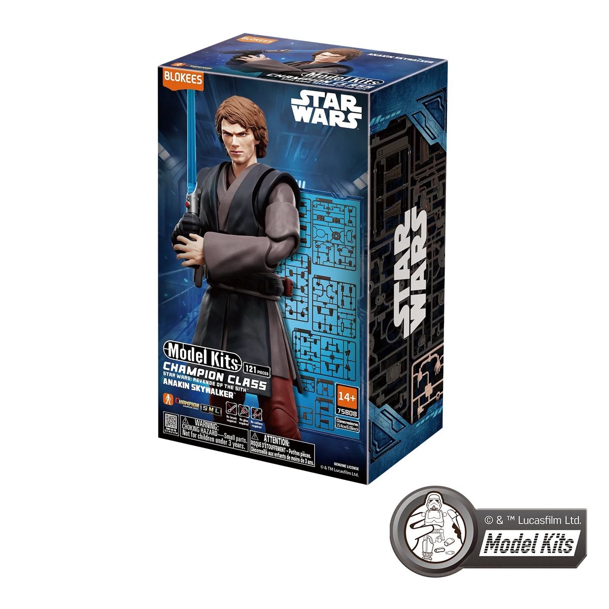Blokees: Star Wars: Revenge of the Sith - Anakin Skywalker Champion Class 08 (Model Kit)