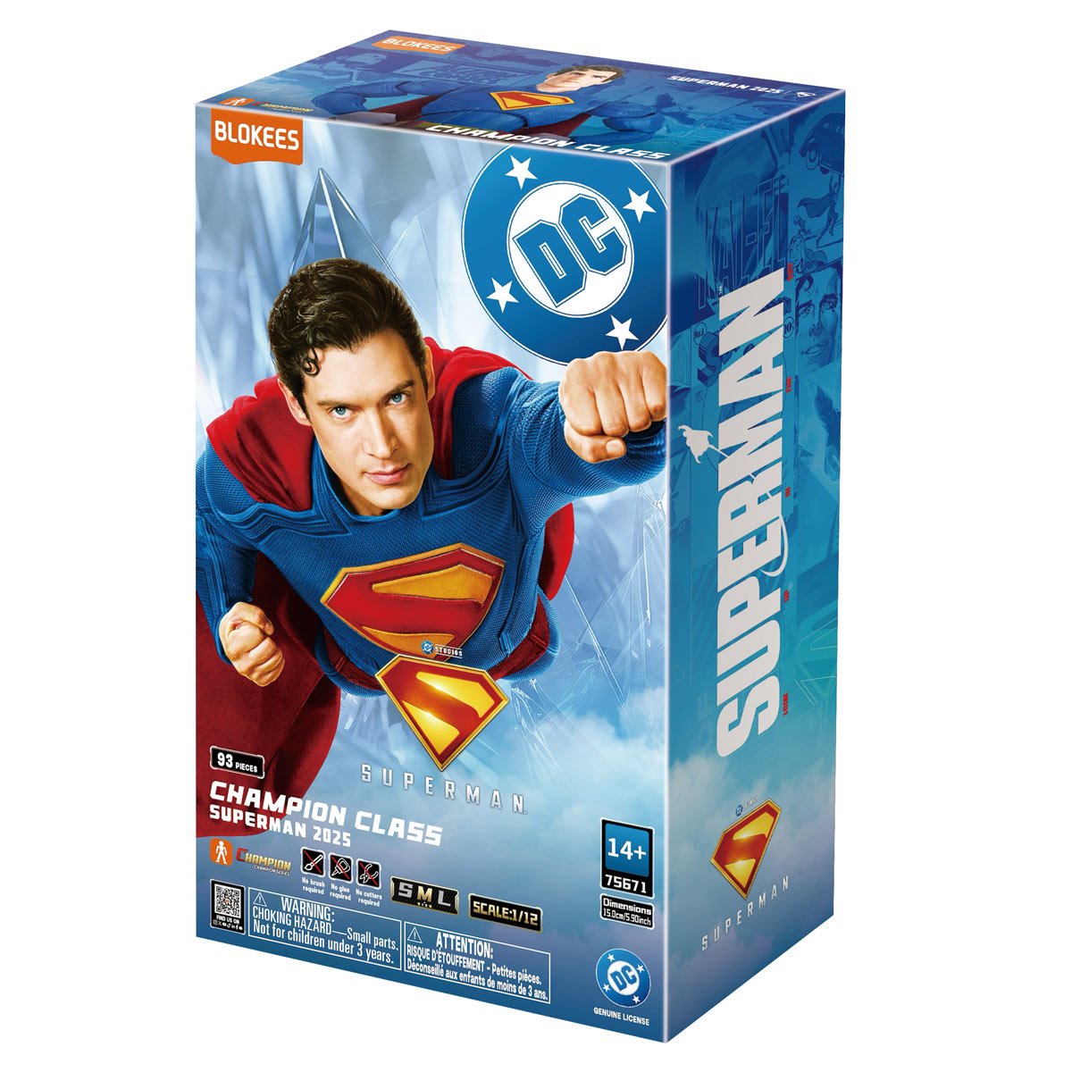 Blokees: DC - Superman 2025 Champion Class CC01 (Model Kit)