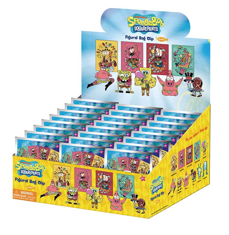 Monogram: Bag Clip | Bob Esponja - Series 7 (x 1 unidad)