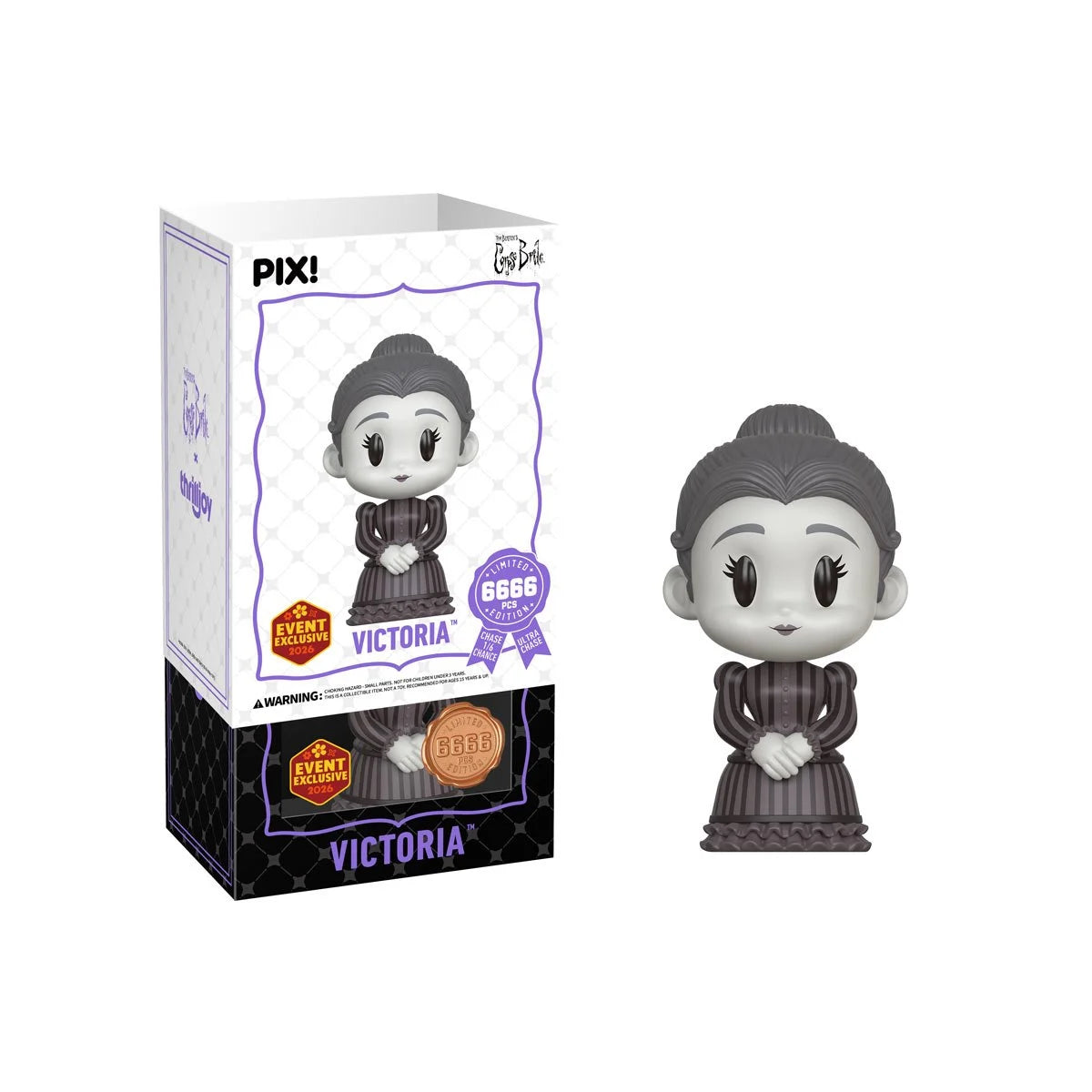 ThrillJoy Pix! Corpse Bride - Victoria (Modelo aleatorio) - 2026 Convention Exclusive