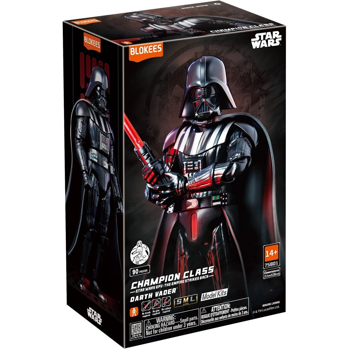 Blokees: Star Wars - Empire Strikes Back - Darth Vader (Model Kit)