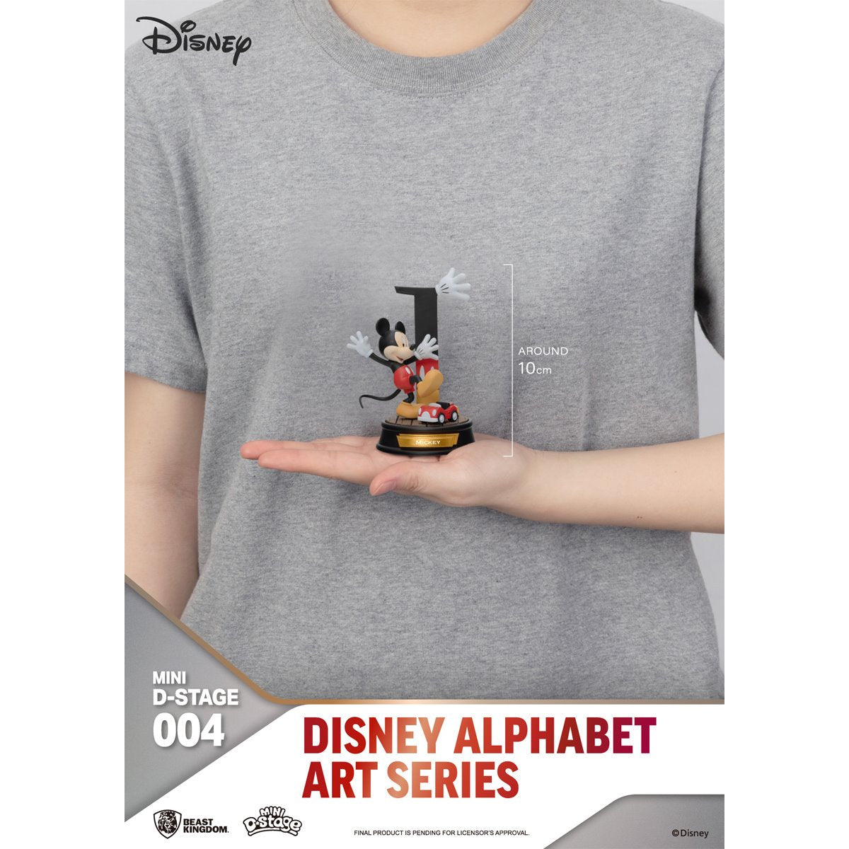 Beast Kingdom: Disney Alphabet Art Series - Blind Box (x unidad)