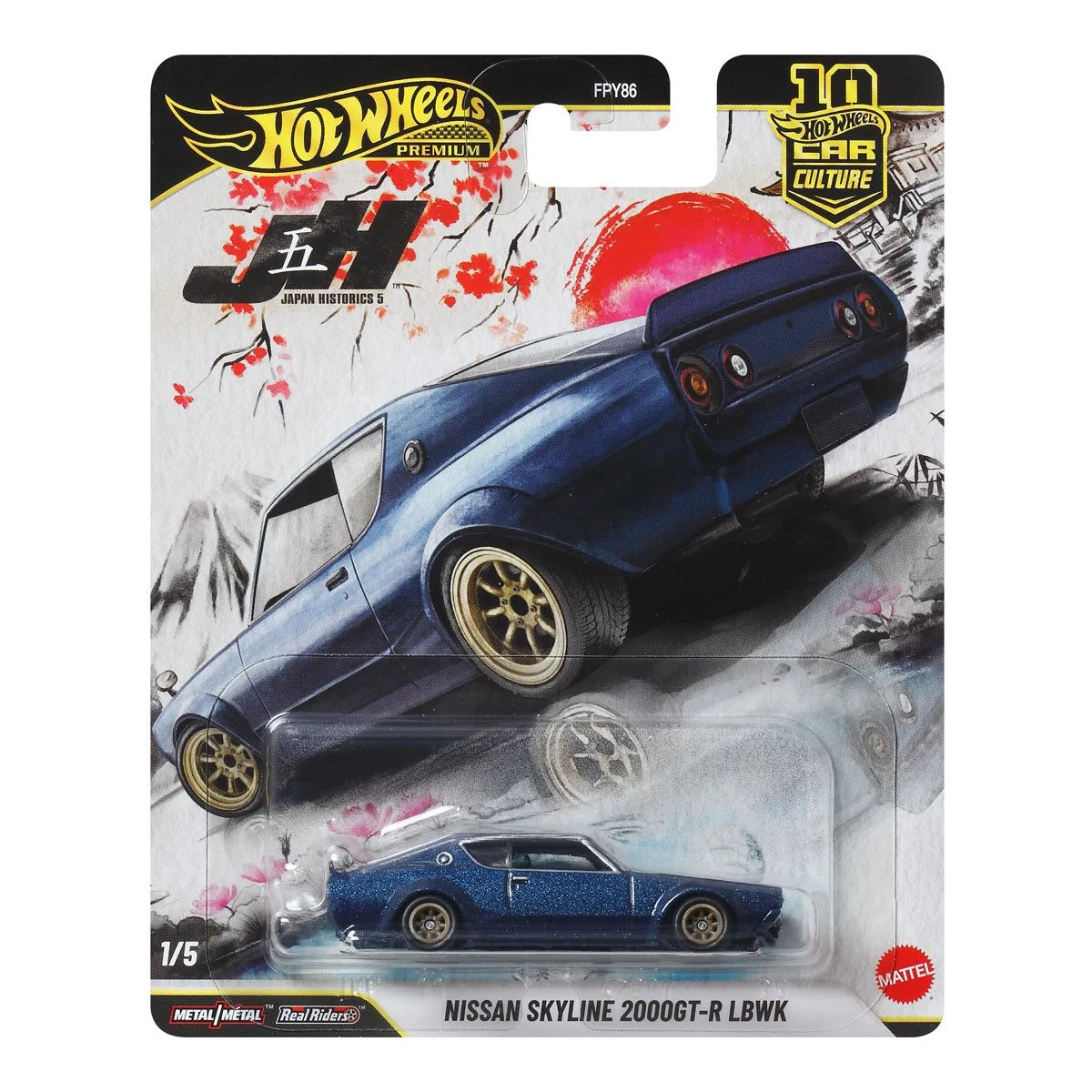 Hot Wheels | Car Culture 2026 Japan Historics - LB Nissan Skyline 2000Gt-R LBWK