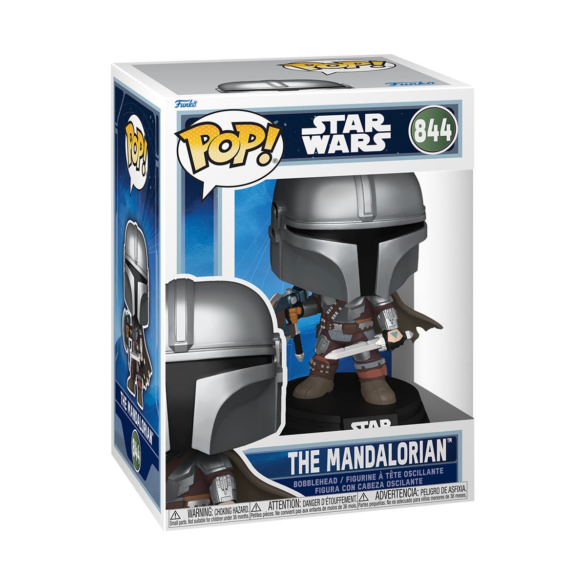 Funko Pop! Star Wars: The Mandalorian and Grogu - The Mandalorian 844