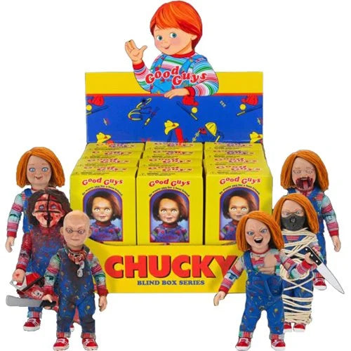 NECA: Chucky TV Series Good Guy 7 pulgadas Blind Box (Caja Misteriosa x 1 unidad)