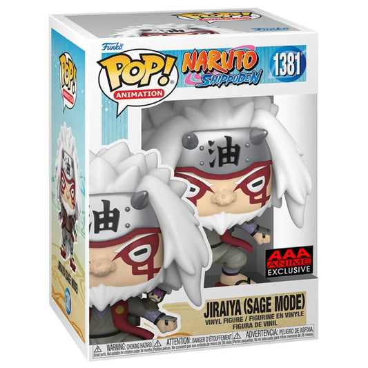 Funko Pop! Anime: Naruto Shippuden - Jiraiya (Sage Mode) 1381 - AAA Exclusive