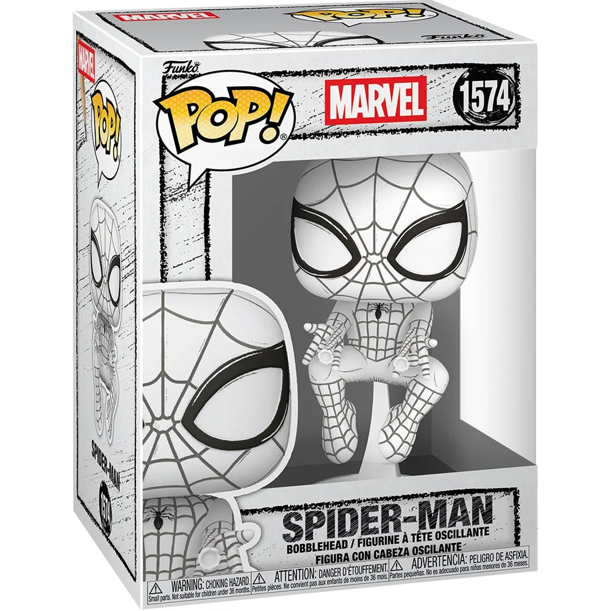Funko Pop! Marvel Sketched - Spider-Man 1574